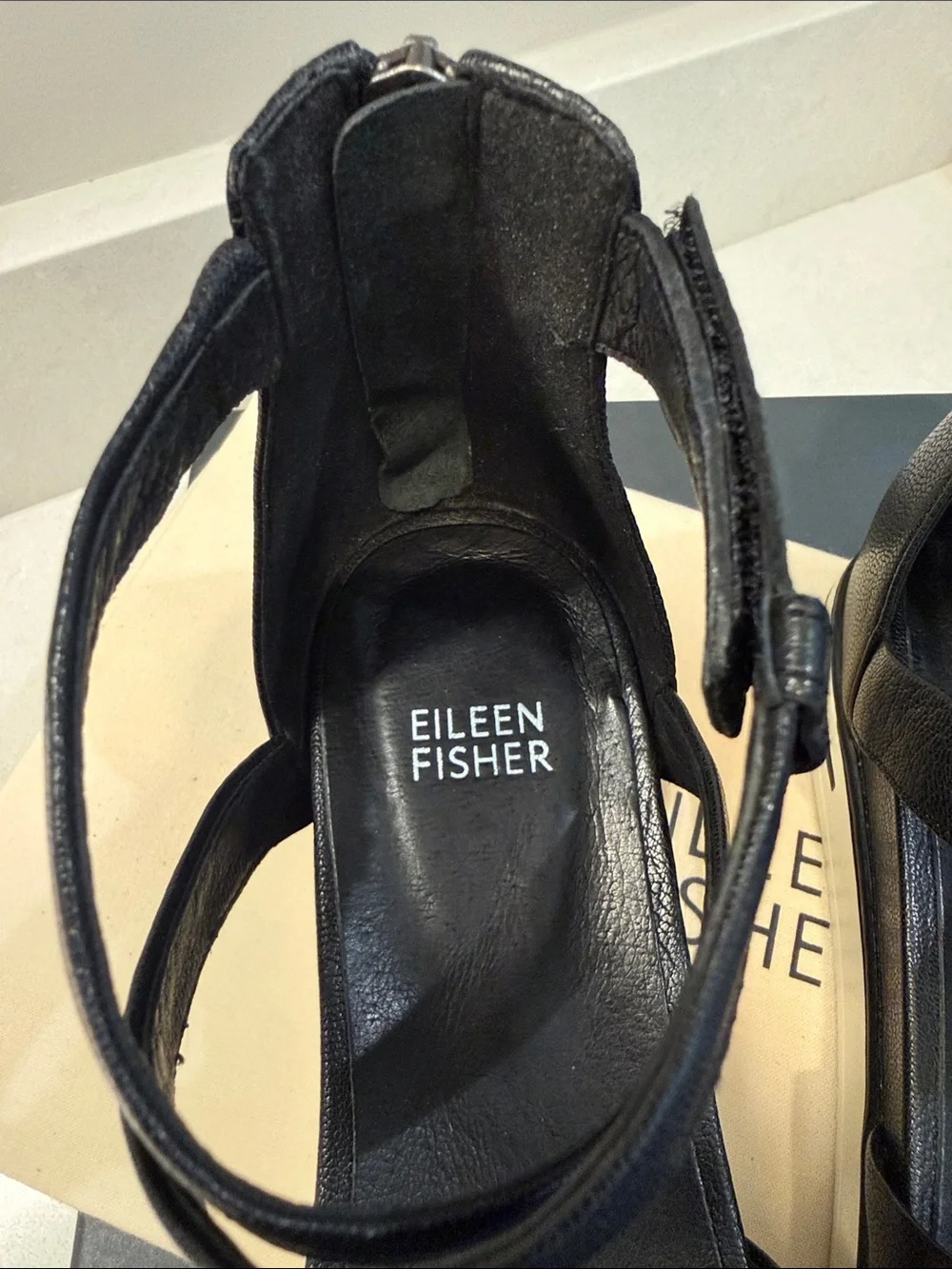 Eileen Fisher Black Women's Shoes, Size 8.5
